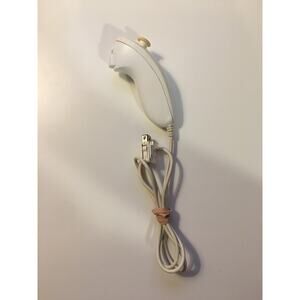 Nintendo Wii Official Authentic OEM Nunchuck Controller [White] Tested